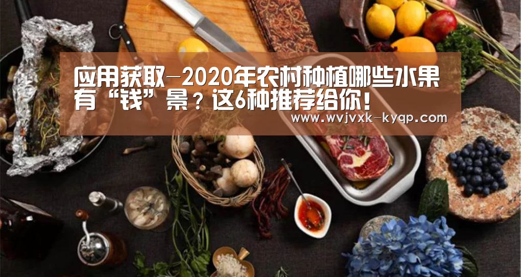 应用获取-2020年农村种植哪些水果有“钱”景?这6种推荐给你!(图1) 应用获取
