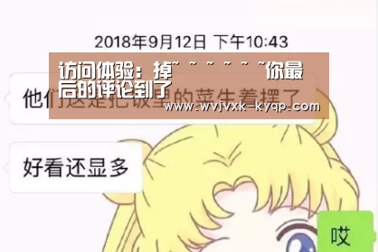 访问体验:掉~ ~ ~ ~ ~ ~你最后的评论到了(图1) 访问体验